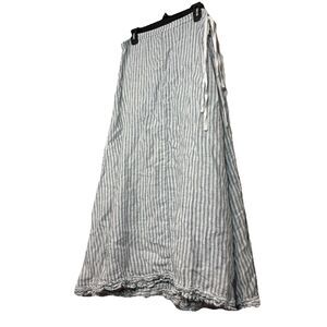 CP Shades Lily Linen Size S Maxi Skirt Boho Lagenlook Cottage Coastal Prairie